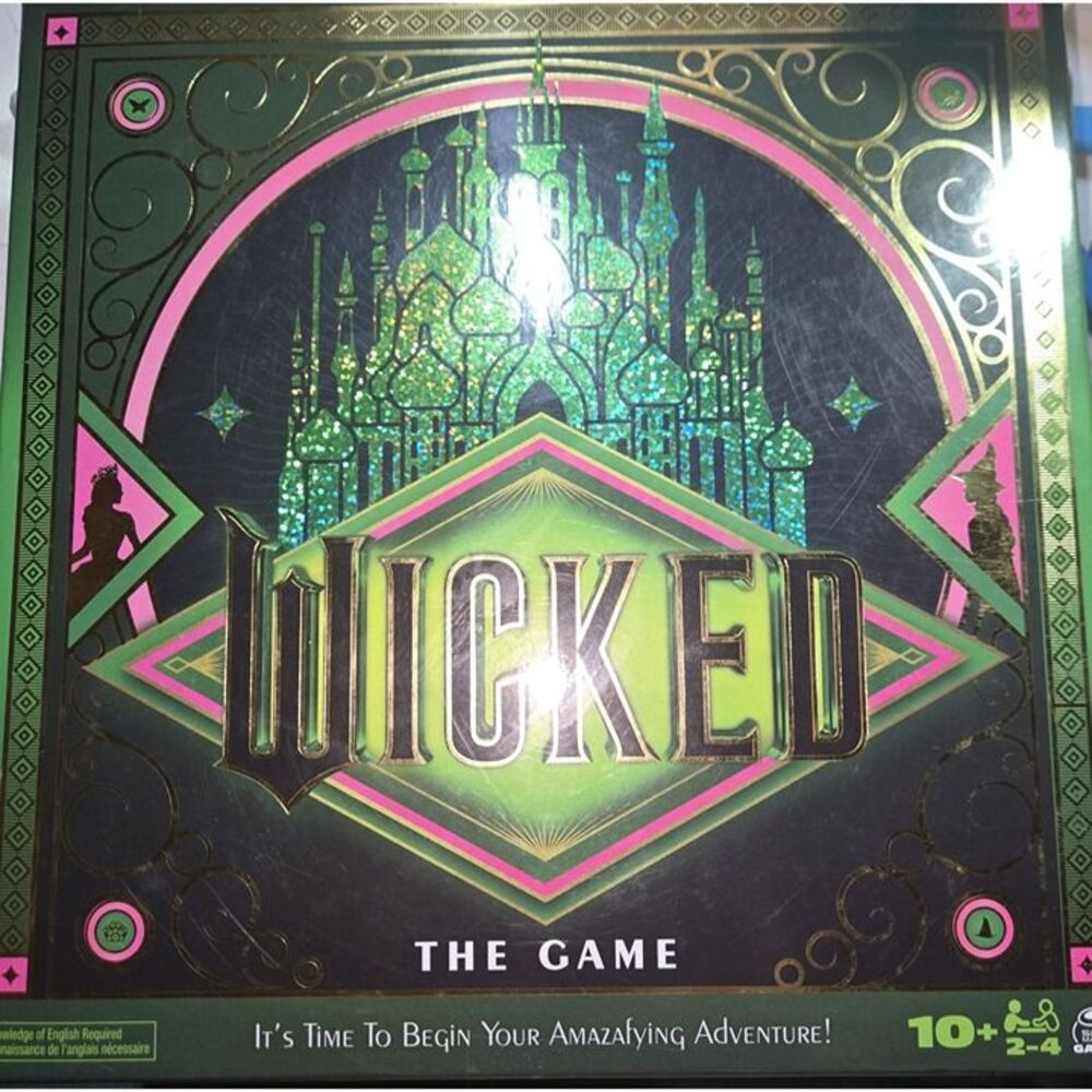 Wicked The Game Board Game, Ages 10+, 2-4 Players, Spin Master Games